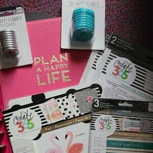 The Happy Planner Pink and Gold Set